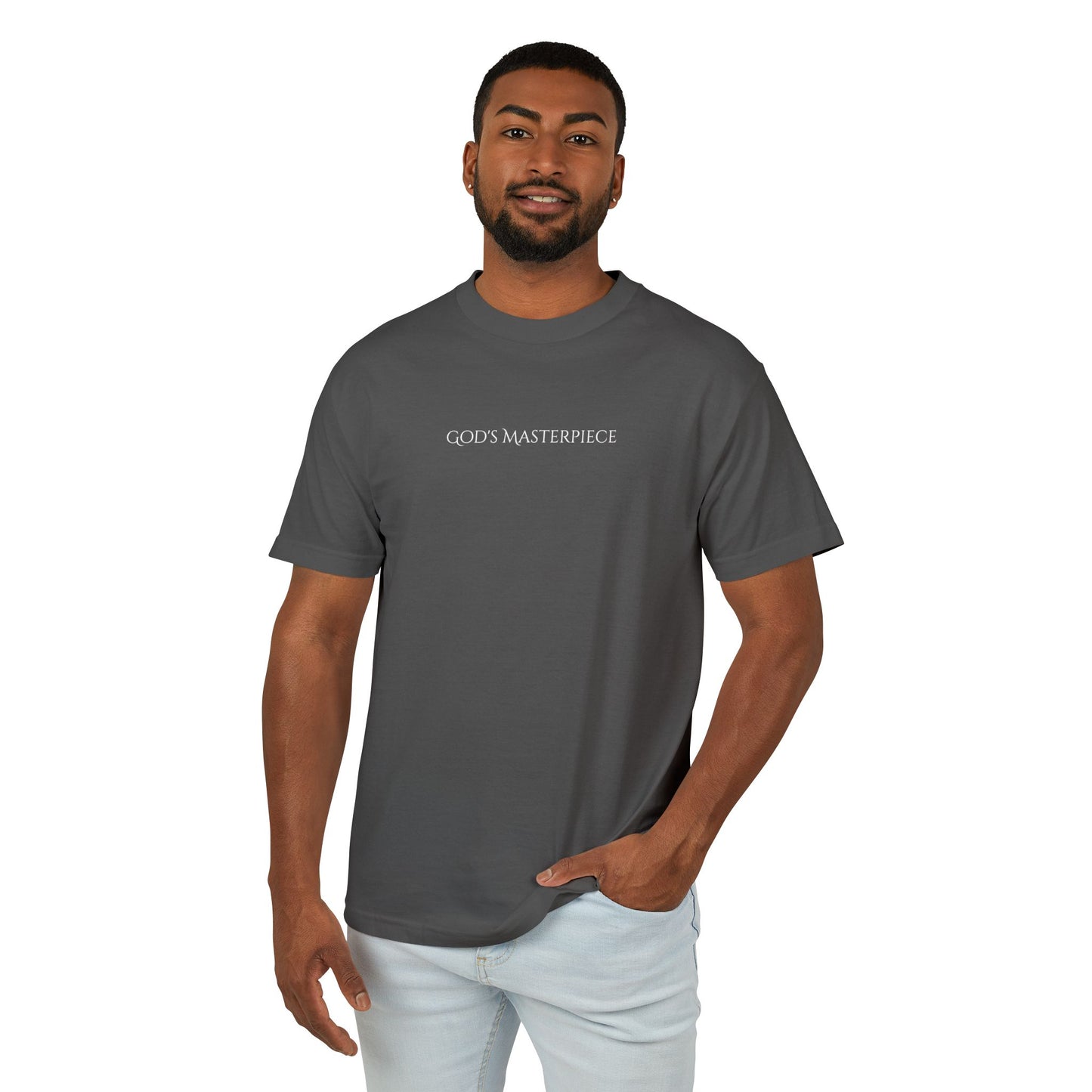 "God's Masterpiece" - Heavyweight Cotton Tee