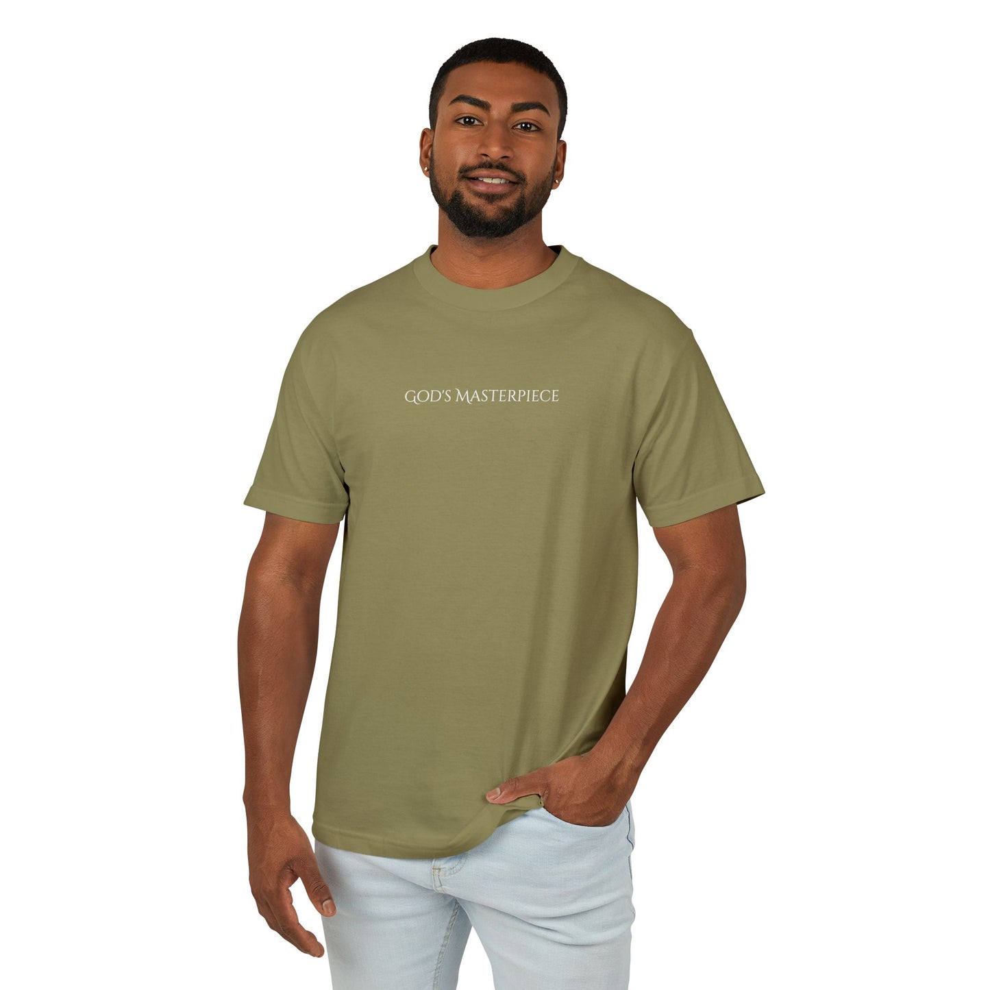 "God's Masterpiece" - Heavyweight Cotton Tee