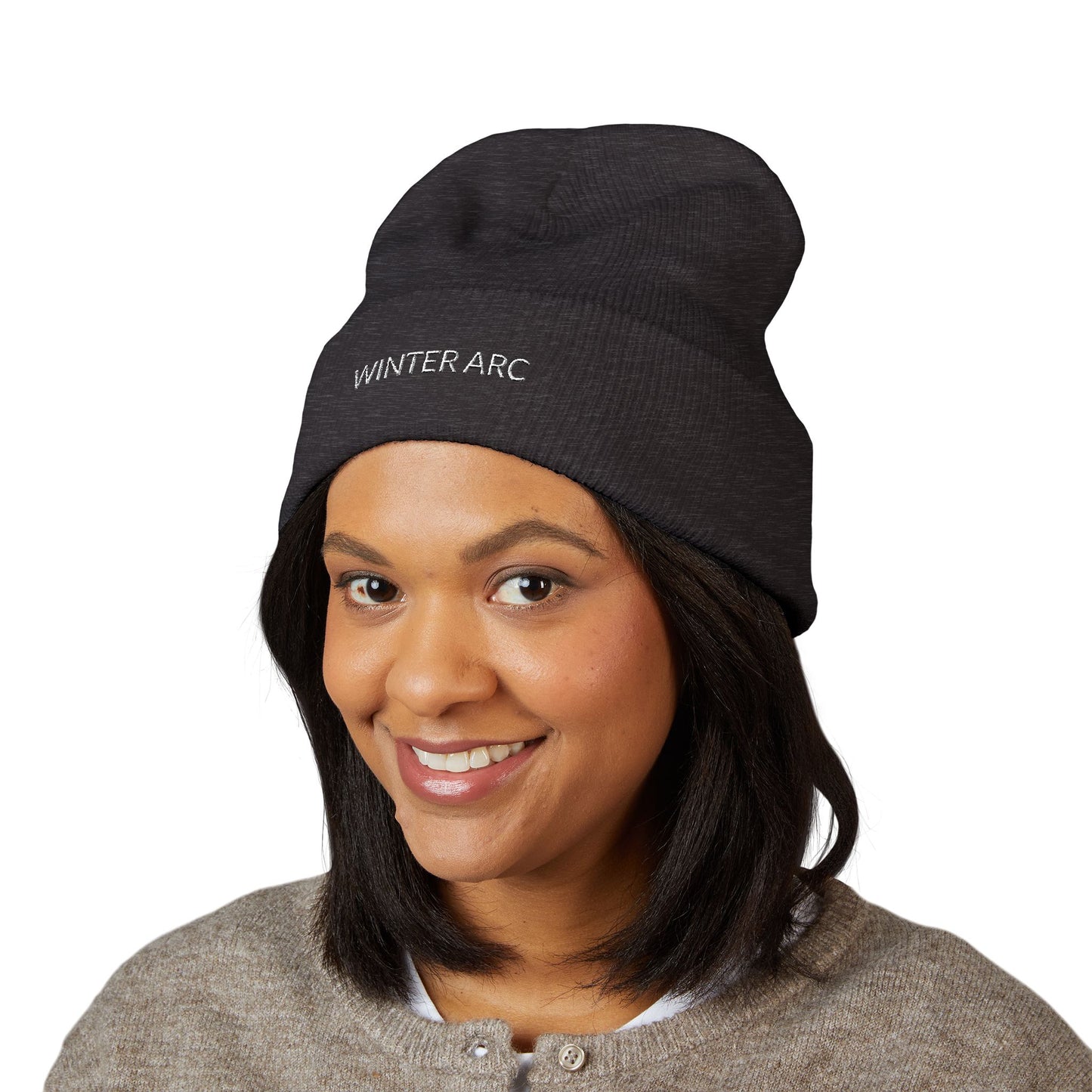 WINTER ARC CUFFED BEANIE