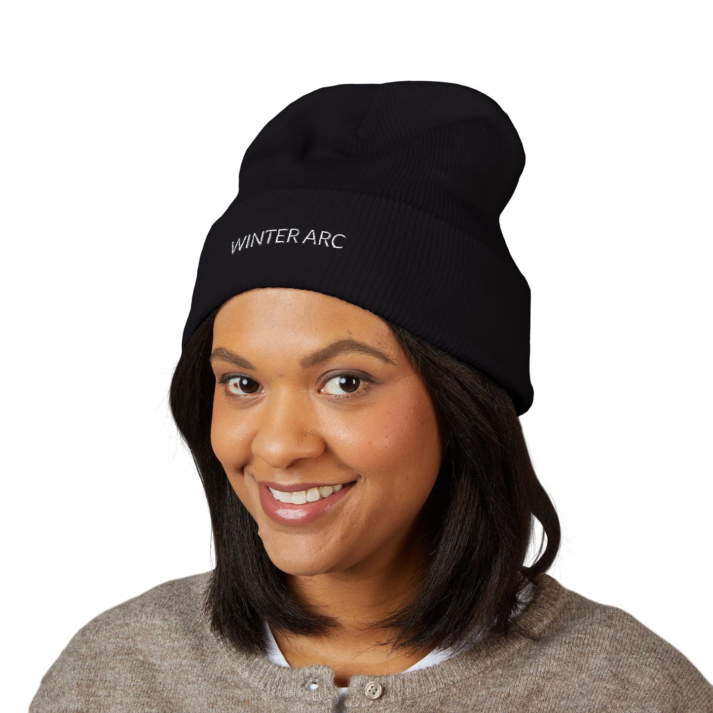 WINTER ARC CUFFED BEANIE