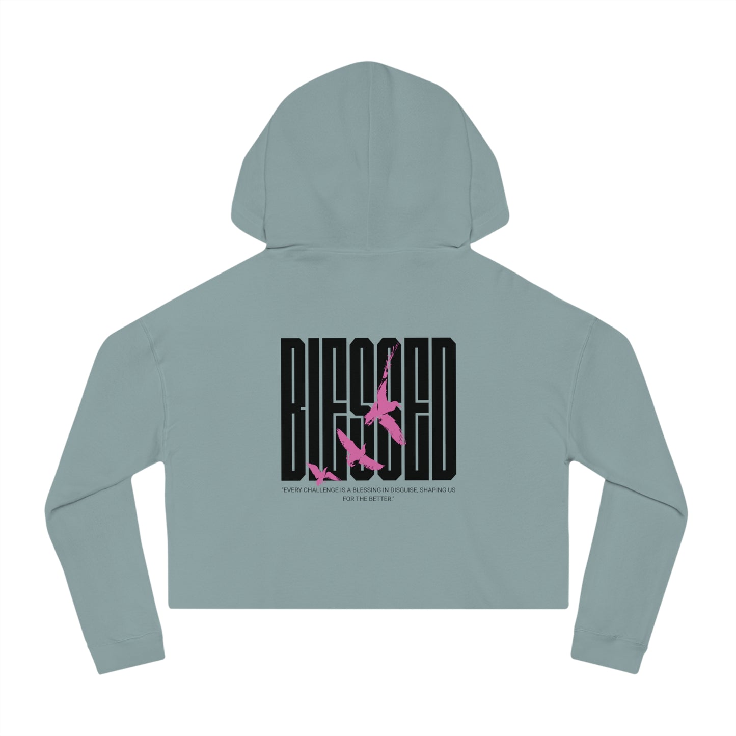 "God's Favorite" - Cropped Hooded Sweatshirt