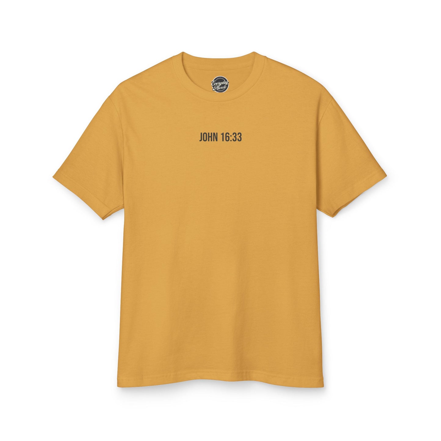 "Christ Over Chaos" - Unisex Heavyweight Cotton Tee
