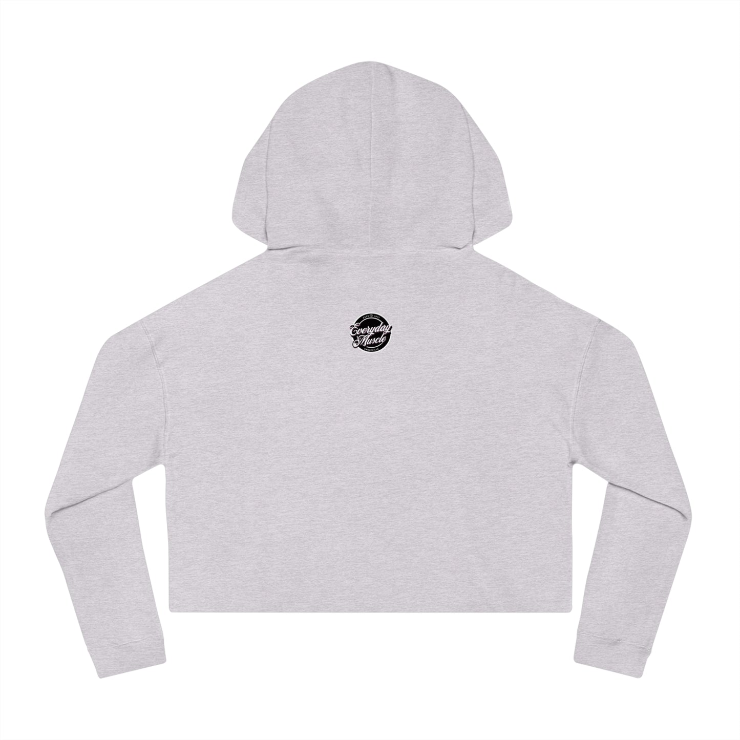 "Squat Gains" - Cropped Hooded Sweatshirt